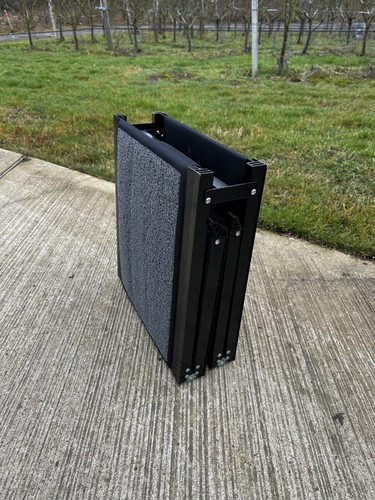 Aluminium folding dog ramp - folding,