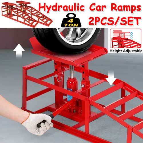 Ton hydraulic car ramps - hydraulic,